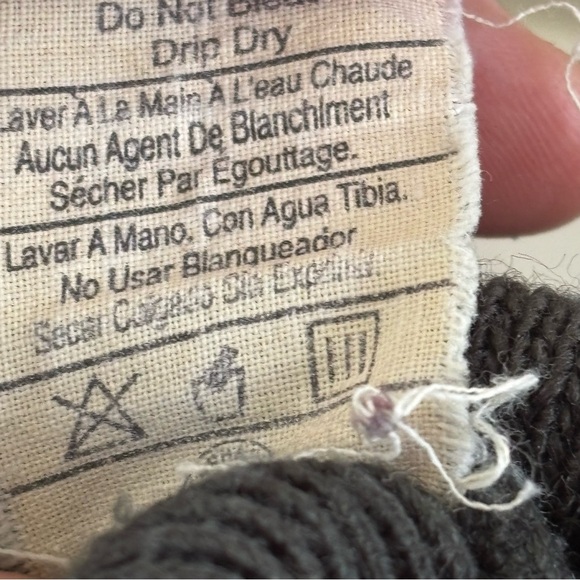 Carhartt vintage made in the USA ribknit brown grunge beanie cap - Picture 6 of 7